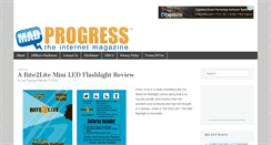 Desktop Screenshot of madprogress.com